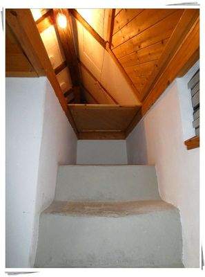 Blick in den Spitzboden