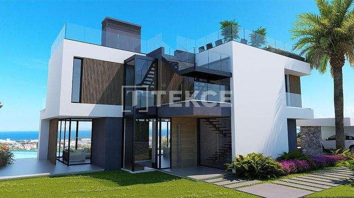 Villas with Private Pools and Views in Girne North Cyprus