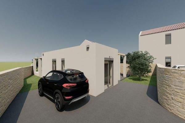 Kreta, Vamos: Projektresidenz mit Swimmingpool