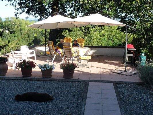 Terrasse mit Ausblick