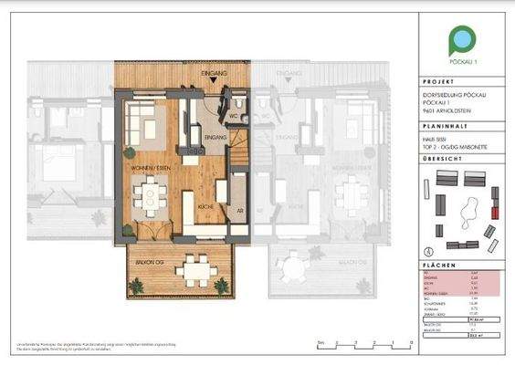 Grundriss - untere Etage.