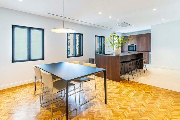 Offener Ess- und Küchenbereich