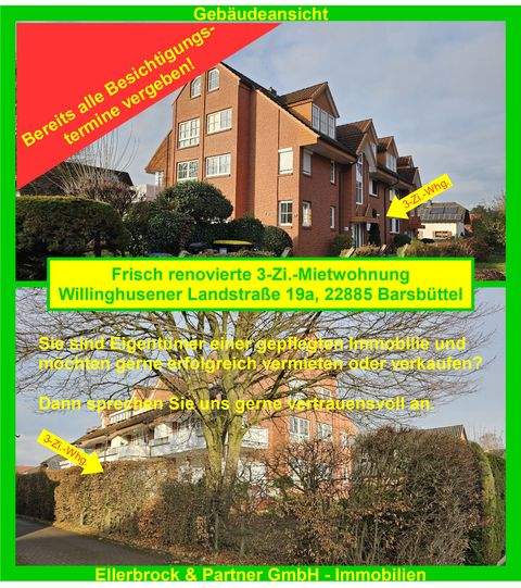 Barsbüttel Wohnungen, Barsbüttel Wohnung mieten