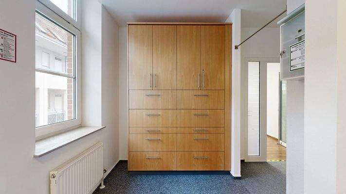 Schrank in der Kaffeeküche