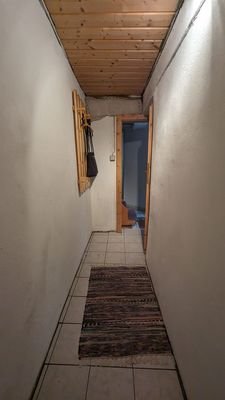 Zugang von Garage/Werkstatt zum Hausflur