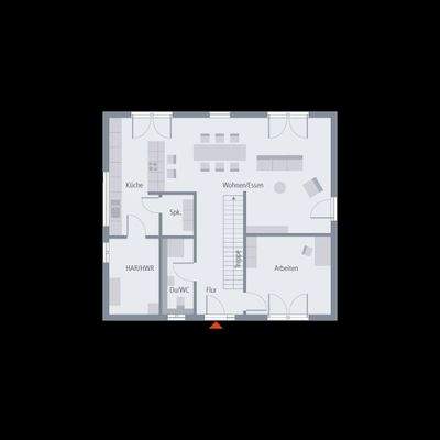 Stadtvilla 16 Grundriss EG