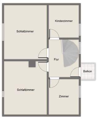 Grundriss Obergeschoss