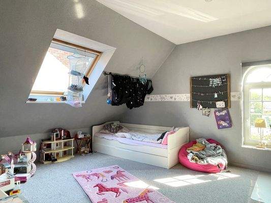Kinderzimmer Dachgeschoss