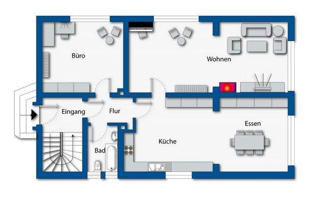 Grundriss Erdgeschoss