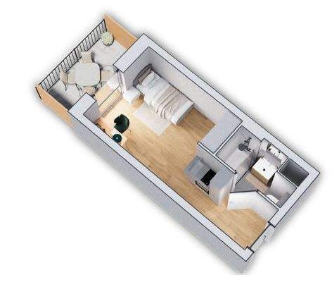 Grundriss Einheit 14