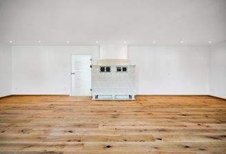 Kachelofen im Wohnzimmer