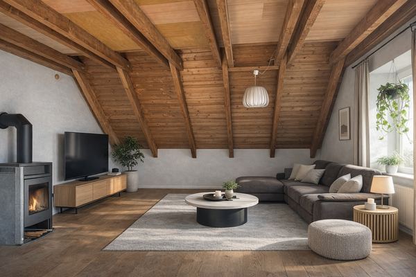 Unverbindliches Renovierungsbeispiel Wohnzimmer 1.DG