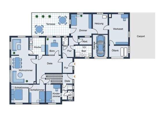 Grundriss Erdgeschoss