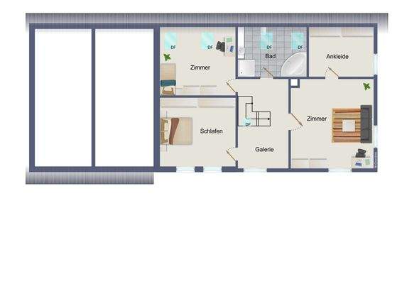 Grundriss Dachgeschos