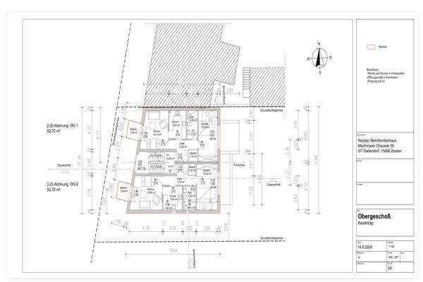 Grundriss Obergeschoss