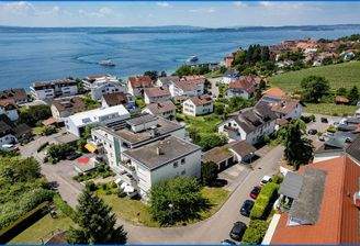Hausansicht in der Oberstadt mit toller Seesicht