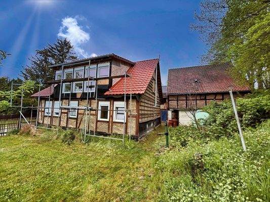 Hausansicht - Gartenseite