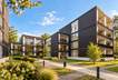 Marina-Apartments im Spätsommerlicht