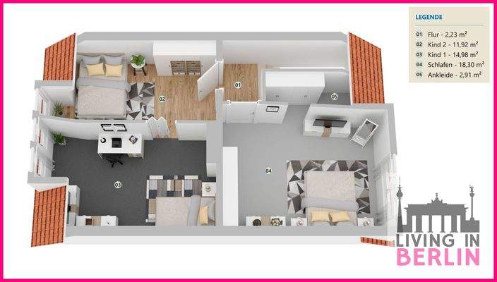 Grundriss Obergeschoss