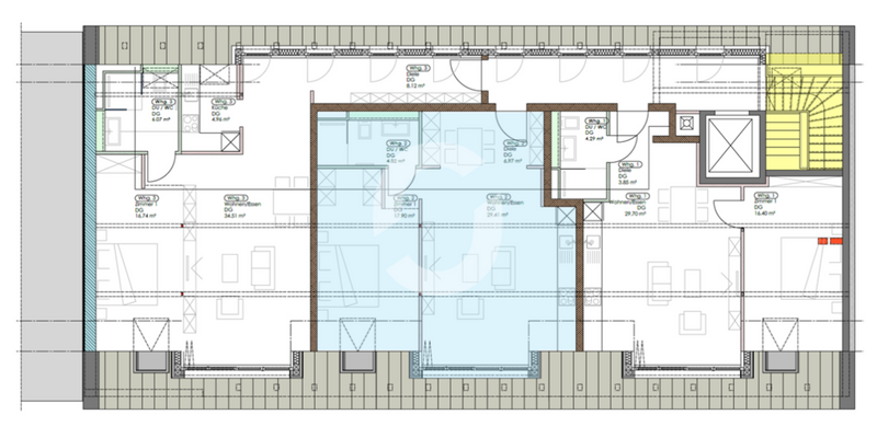 Alexanderstraße 23, DG Whg. 2