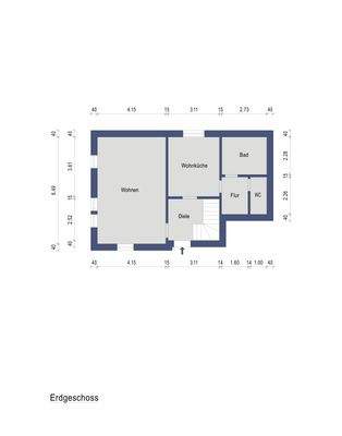 Grundriss Erdgeschoss