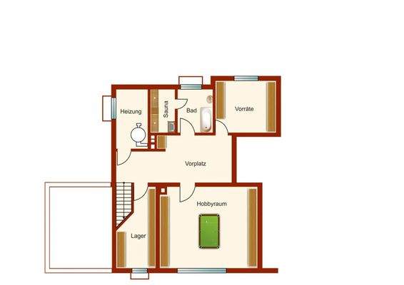 Grundriss Untergesch