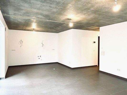 Der offene Küchenbereich