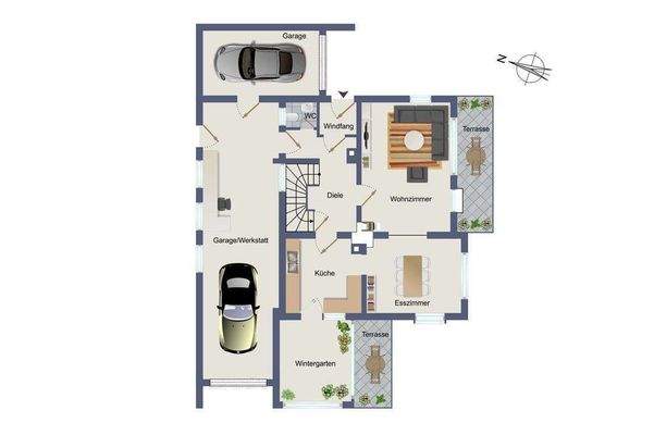 Grundriss Erdgeschoss