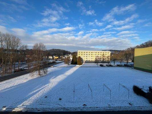 Blick vom Schlafzimmer