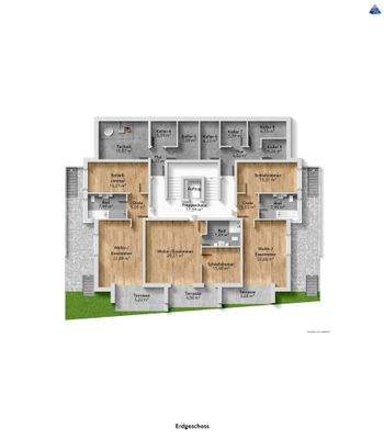 Erdgeschoss nach Bauantrag