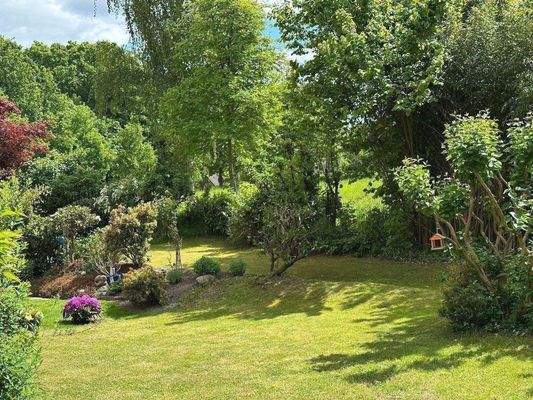 Hinterer Grundstücksbereich