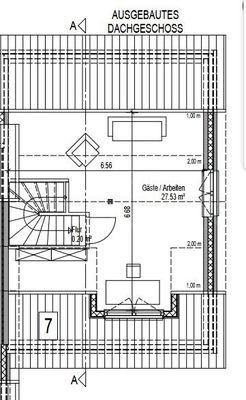 Grundriss Dachgeschoss