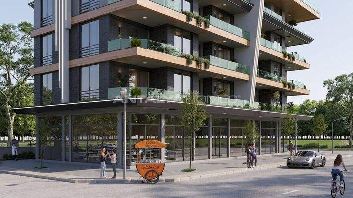 Sea and City-View Flats near the Beach in Alanya Oba