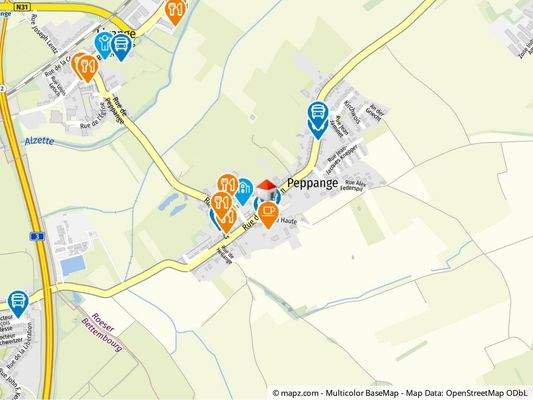 Geolyzer Kartenausschnitt