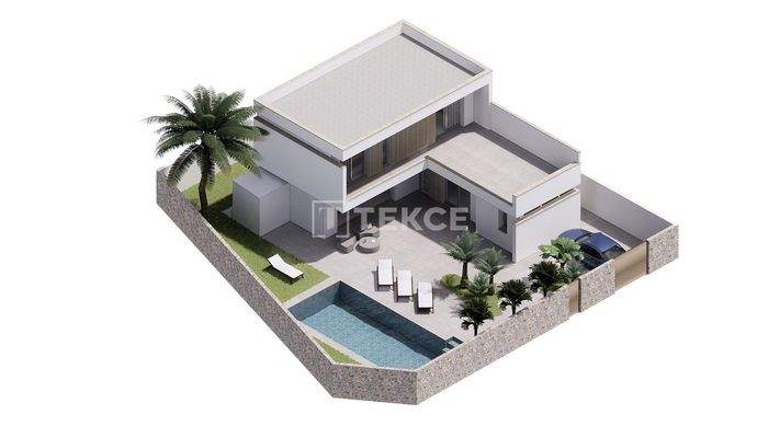 Stylish Detached Villas with Pools near Amenities in San Javier
