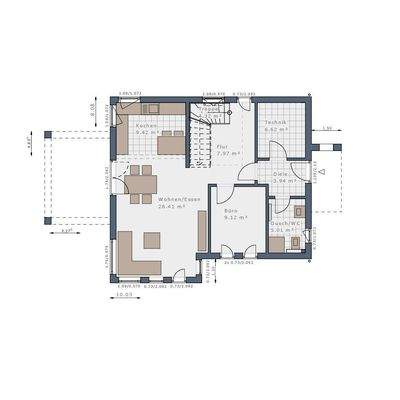 Grundriss Erdgeschoss