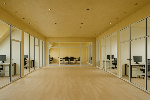 Gestaltungsvariante 3 - Bürofläche