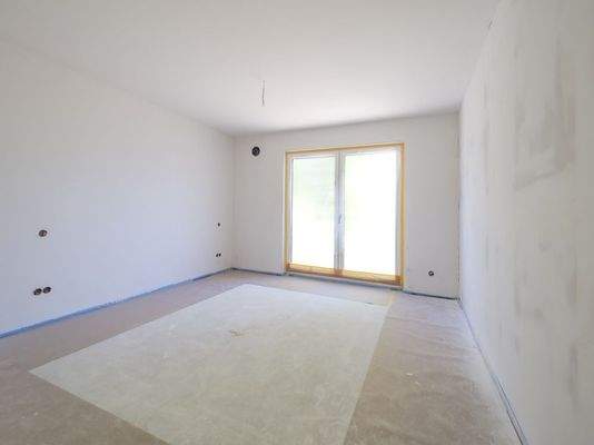 Schlafzimmer Musterwohnung l Aktueller Baufortschritt
