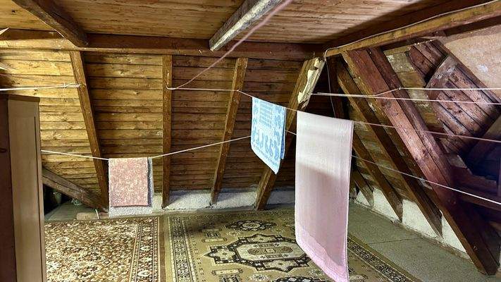 Blick in das Dachgeschoss