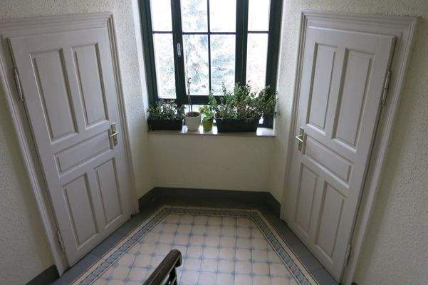 Treppenhaus mit Abstellraum