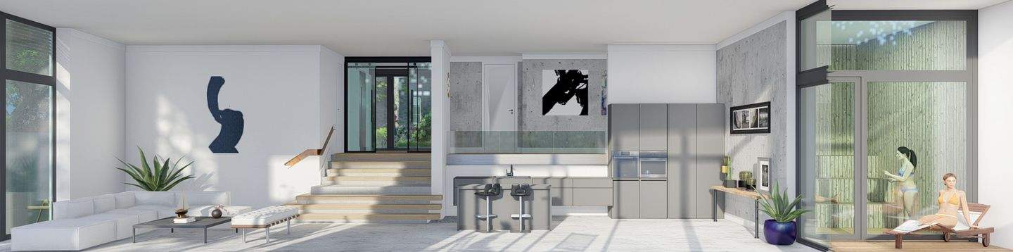 EG Wohnen Küche Essen