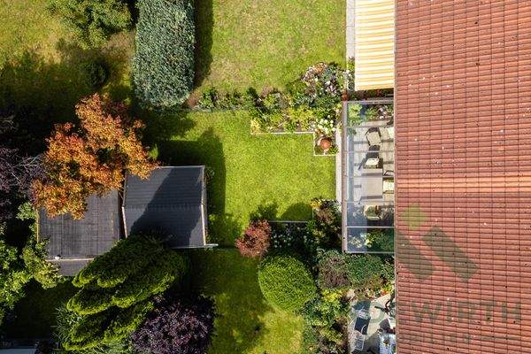 Luftaufnahmen Garten