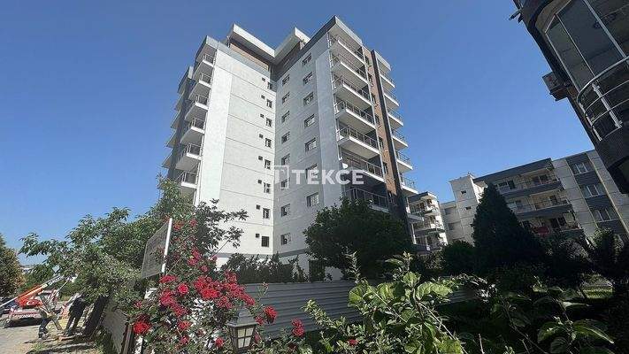 New and Spacious Apartments Close to the Main Road in İzmir