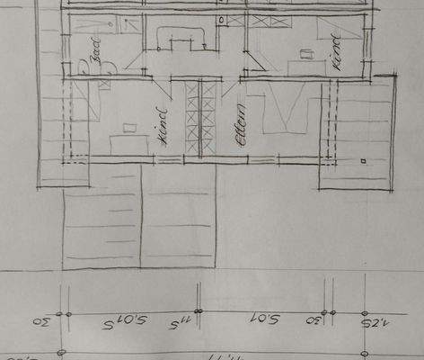 Upper floor - floor plans