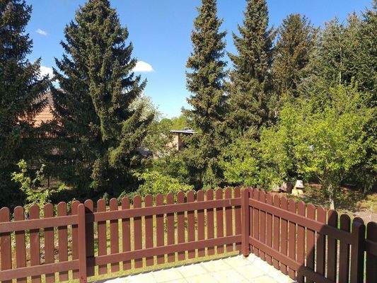 Ausblick von Terrasse