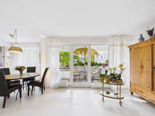 Wohnzimmer - Blick nach Westen