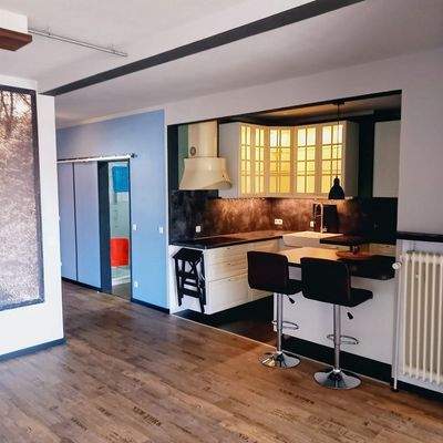 offener Wohn-Kochbereich