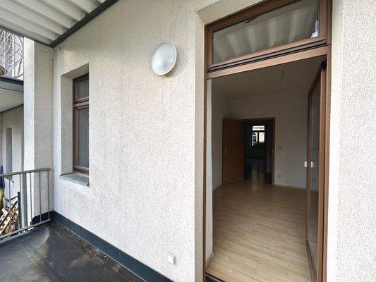 Balkon am Schlafzimmer