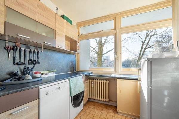 Original Fensterschrank in der Küche!