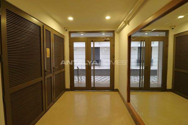 Furnished Flat with Indoor Parking in Antalya Muratpaşa